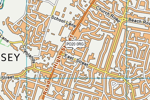 PO20 0RG map - OS VectorMap District (Ordnance Survey) PO20 0RG map - OS VectorMap District (Ordnance Survey)