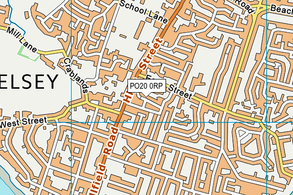 PO20 0RP map - OS VectorMap District (Ordnance Survey) PO20 0RP map - OS VectorMap District (Ordnance Survey)