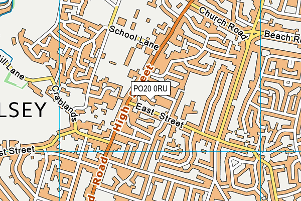 PO20 0RU map - OS VectorMap District (Ordnance Survey) PO20 0RU map - OS VectorMap District (Ordnance Survey)