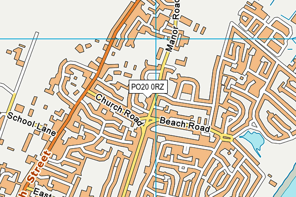 PO20 0RZ map - OS VectorMap District (Ordnance Survey) PO20 0RZ map - OS VectorMap District (Ordnance Survey)