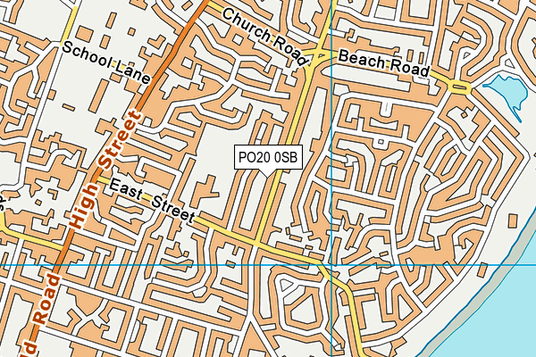 PO20 0SB map - OS VectorMap District (Ordnance Survey) PO20 0SB map - OS VectorMap District (Ordnance Survey)
