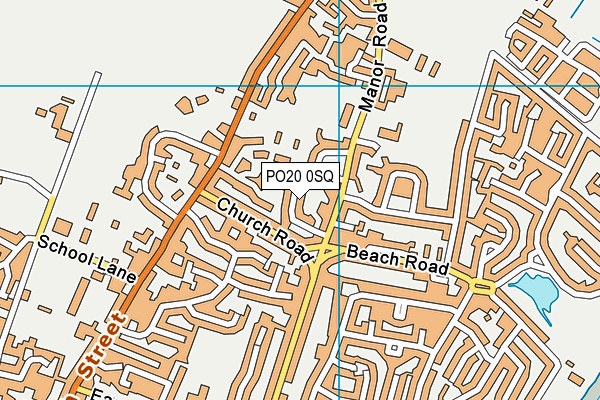 PO20 0SQ map - OS VectorMap District (Ordnance Survey) PO20 0SQ map - OS VectorMap District (Ordnance Survey)