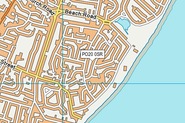 PO20 0SR map - OS VectorMap District (Ordnance Survey) PO20 0SR map - OS VectorMap District (Ordnance Survey)