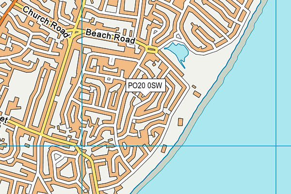 PO20 0SW map - OS VectorMap District (Ordnance Survey) PO20 0SW map - OS VectorMap District (Ordnance Survey)