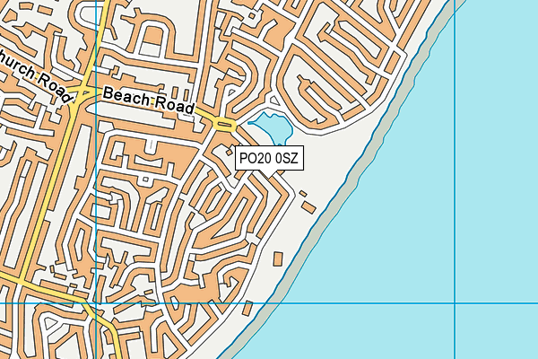 PO20 0SZ map - OS VectorMap District (Ordnance Survey) PO20 0SZ map - OS VectorMap District (Ordnance Survey)