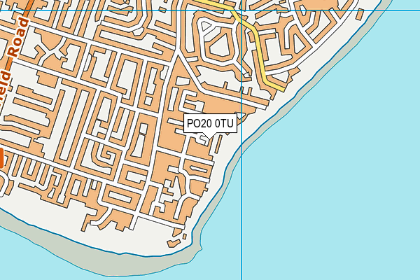 PO20 0TU map - OS VectorMap District (Ordnance Survey) PO20 0TU map - OS VectorMap District (Ordnance Survey)