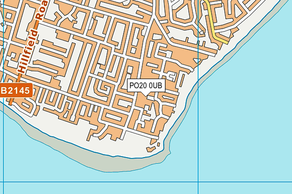 PO20 0UB map - OS VectorMap District (Ordnance Survey) PO20 0UB map - OS VectorMap District (Ordnance Survey)