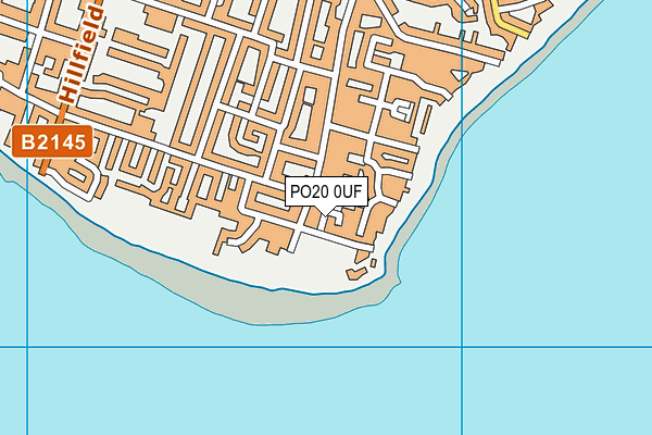 PO20 0UF map - OS VectorMap District (Ordnance Survey) PO20 0UF map - OS VectorMap District (Ordnance Survey)