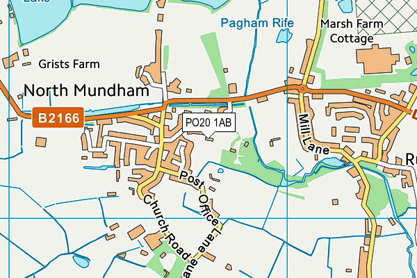 PO20 1AB map - OS VectorMap District (Ordnance Survey)