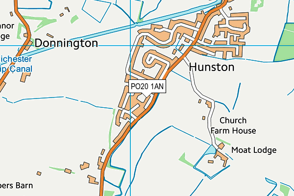 PO20 1AN map - OS VectorMap District (Ordnance Survey) PO20 1AN map - OS VectorMap District (Ordnance Survey)