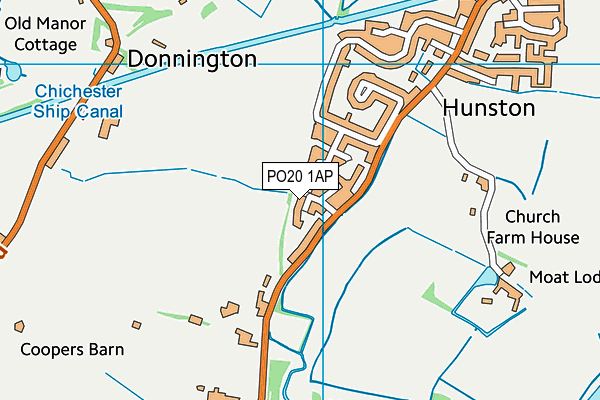 PO20 1AP map - OS VectorMap District (Ordnance Survey) PO20 1AP map - OS VectorMap District (Ordnance Survey)