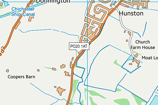 PO20 1AT map - OS VectorMap District (Ordnance Survey) PO20 1AT map - OS VectorMap District (Ordnance Survey)