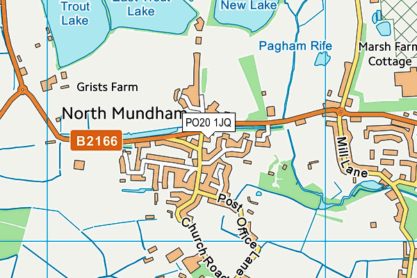 PO20 1JQ map - OS VectorMap District (Ordnance Survey) PO20 1JQ map - OS VectorMap District (Ordnance Survey)
