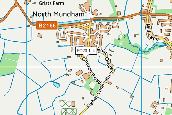 PO20 1JU map - OS VectorMap District (Ordnance Survey) PO20 1JU map - OS VectorMap District (Ordnance Survey)