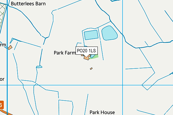 PO20 1LS map - OS VectorMap District (Ordnance Survey) PO20 1LS map - OS VectorMap District (Ordnance Survey)
