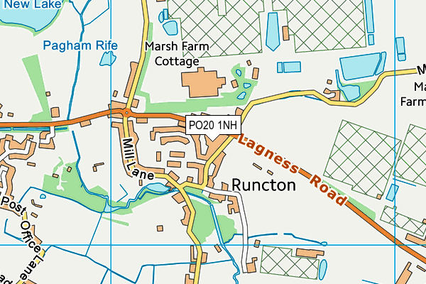 PO20 1NH map - OS VectorMap District (Ordnance Survey) PO20 1NH map - OS VectorMap District (Ordnance Survey)