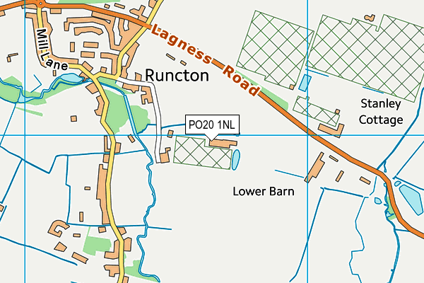 PO20 1NL map - OS VectorMap District (Ordnance Survey)
