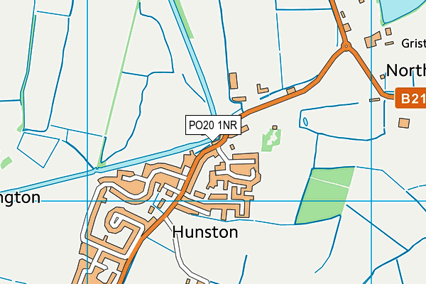 PO20 1NR map - OS VectorMap District (Ordnance Survey)