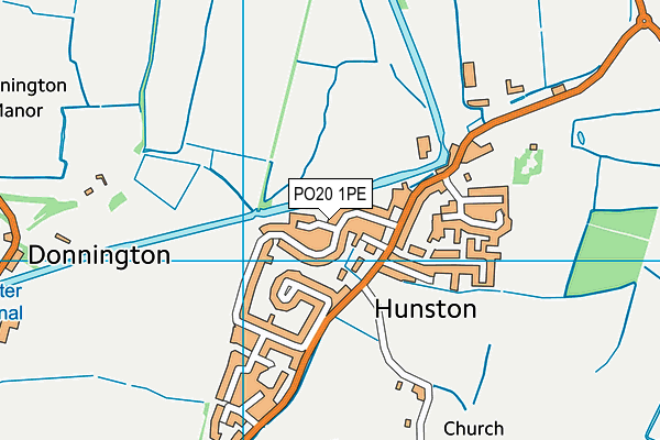 PO20 1PE map - OS VectorMap District (Ordnance Survey) PO20 1PE map - OS VectorMap District (Ordnance Survey)