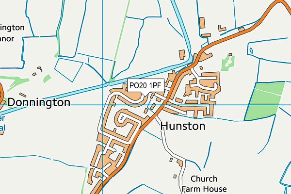 PO20 1PF map - OS VectorMap District (Ordnance Survey) PO20 1PF map - OS VectorMap District (Ordnance Survey)
