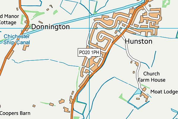 PO20 1PH map - OS VectorMap District (Ordnance Survey)