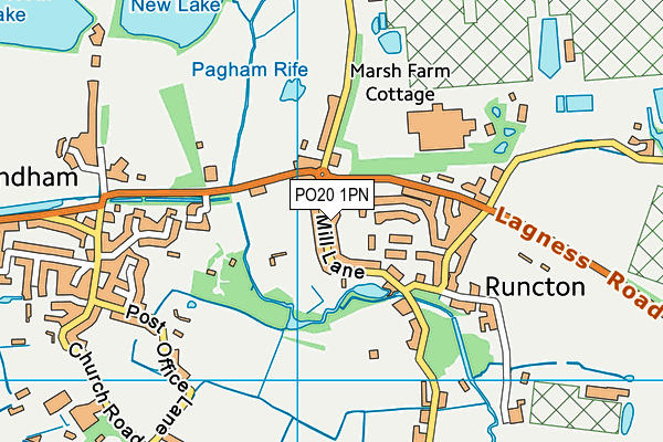 PO20 1PN map - OS VectorMap District (Ordnance Survey) PO20 1PN map - OS VectorMap District (Ordnance Survey)