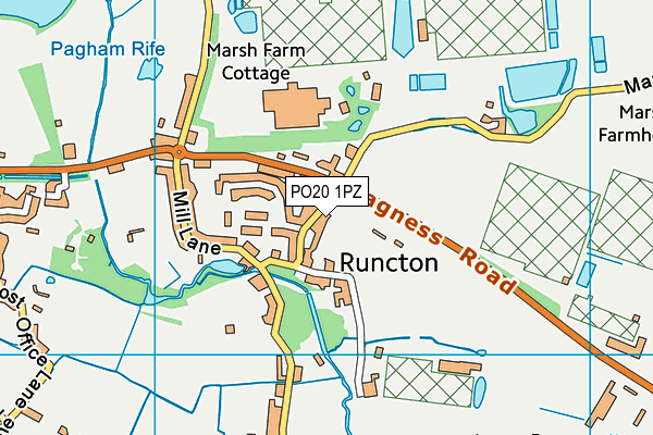 PO20 1PZ map - OS VectorMap District (Ordnance Survey) PO20 1PZ map - OS VectorMap District (Ordnance Survey)
