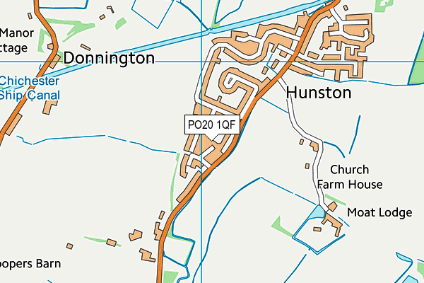 PO20 1QF map - OS VectorMap District (Ordnance Survey) PO20 1QF map - OS VectorMap District (Ordnance Survey)