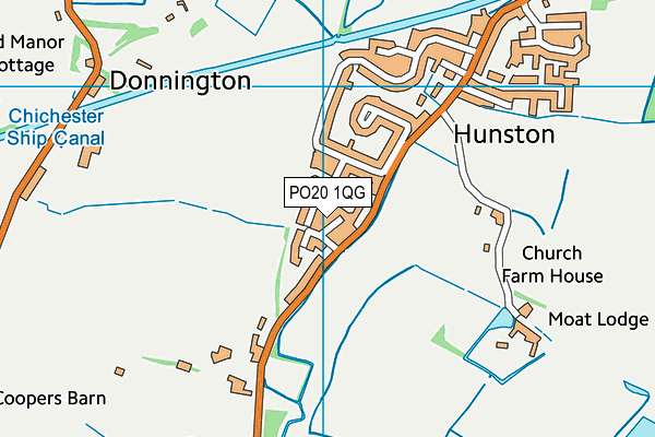 PO20 1QG map - OS VectorMap District (Ordnance Survey) PO20 1QG map - OS VectorMap District (Ordnance Survey)