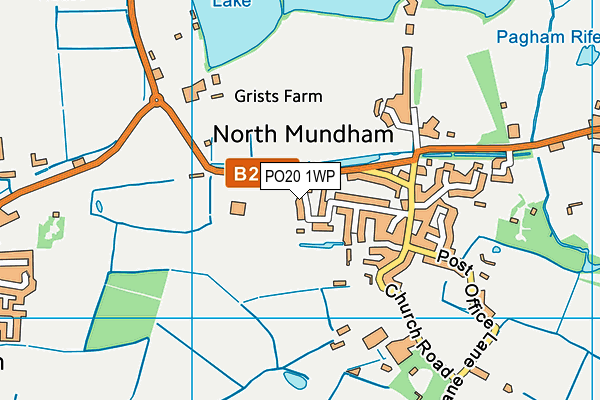 PO20 1WP map - OS VectorMap District (Ordnance Survey) PO20 1WP map - OS VectorMap District (Ordnance Survey)