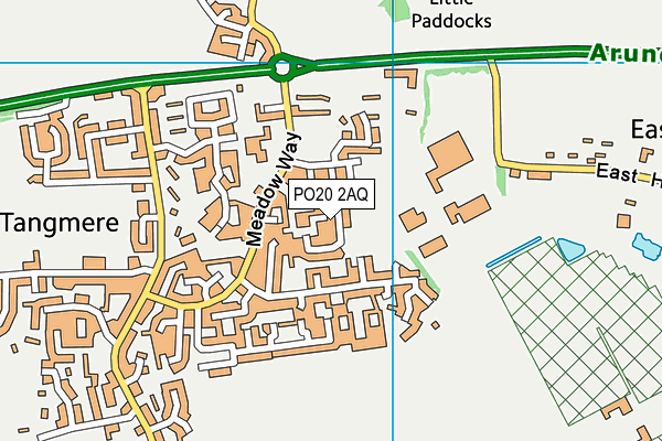PO20 2AQ map - OS VectorMap District (Ordnance Survey) PO20 2AQ map - OS VectorMap District (Ordnance Survey)