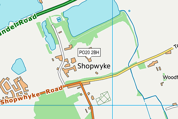 PO20 2BH map - OS VectorMap District (Ordnance Survey) PO20 2BH map - OS VectorMap District (Ordnance Survey)