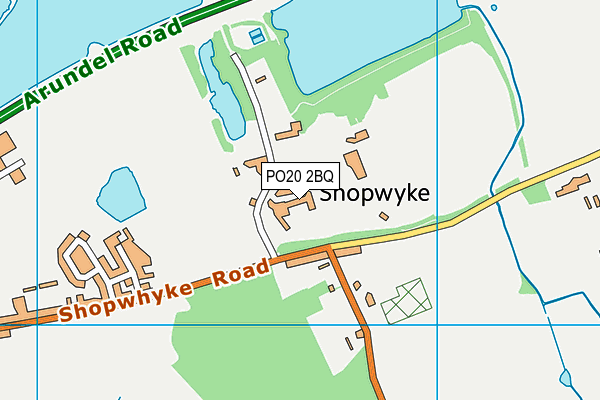 PO20 2BQ map - OS VectorMap District (Ordnance Survey) PO20 2BQ map - OS VectorMap District (Ordnance Survey)