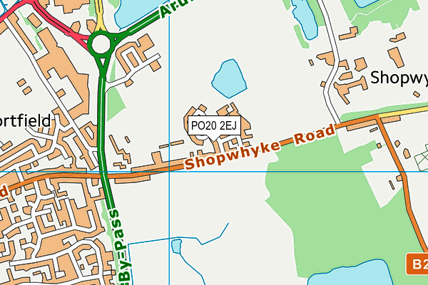 PO20 2EJ map - OS VectorMap District (Ordnance Survey) PO20 2EJ map - OS VectorMap District (Ordnance Survey)