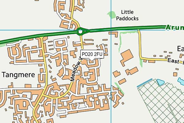 PO20 2FU map - OS VectorMap District (Ordnance Survey) PO20 2FU map - OS VectorMap District (Ordnance Survey)