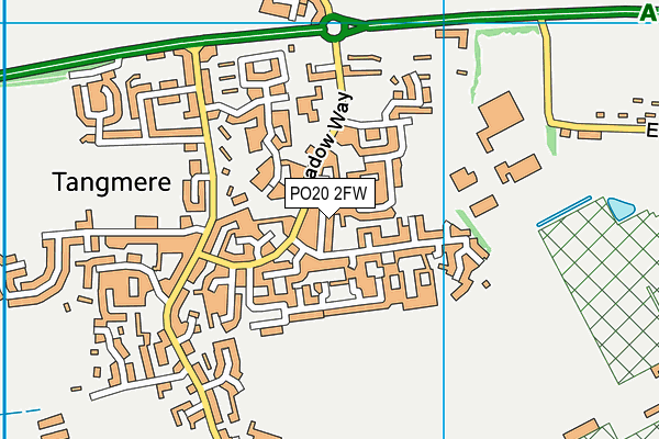 PO20 2FW map - OS VectorMap District (Ordnance Survey) PO20 2FW map - OS VectorMap District (Ordnance Survey)
