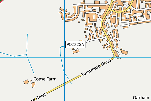 PO20 2GA map - OS VectorMap District (Ordnance Survey) PO20 2GA map - OS VectorMap District (Ordnance Survey)