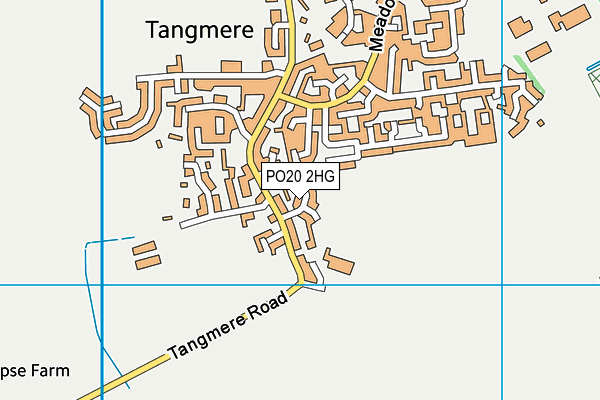 PO20 2HG map - OS VectorMap District (Ordnance Survey)