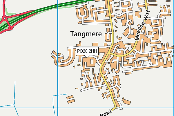 PO20 2HH map - OS VectorMap District (Ordnance Survey) PO20 2HH map - OS VectorMap District (Ordnance Survey)