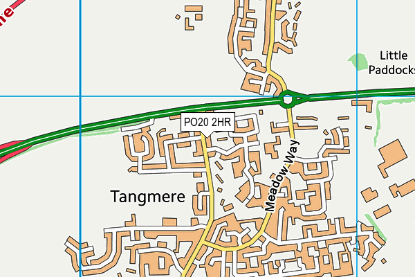 PO20 2HR map - OS VectorMap District (Ordnance Survey) PO20 2HR map - OS VectorMap District (Ordnance Survey)