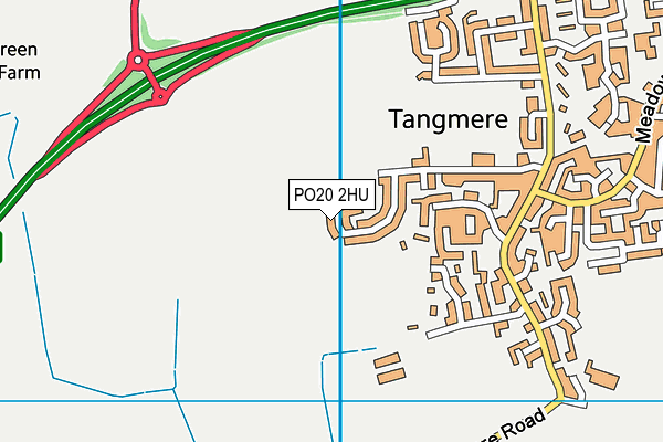 PO20 2HU map - OS VectorMap District (Ordnance Survey) PO20 2HU map - OS VectorMap District (Ordnance Survey)