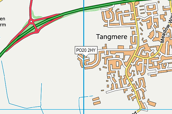 PO20 2HY map - OS VectorMap District (Ordnance Survey) PO20 2HY map - OS VectorMap District (Ordnance Survey)