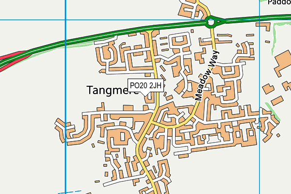 PO20 2JH map - OS VectorMap District (Ordnance Survey) PO20 2JH map - OS VectorMap District (Ordnance Survey)