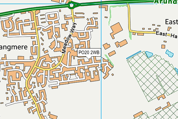 PO20 2WB map - OS VectorMap District (Ordnance Survey) PO20 2WB map - OS VectorMap District (Ordnance Survey)