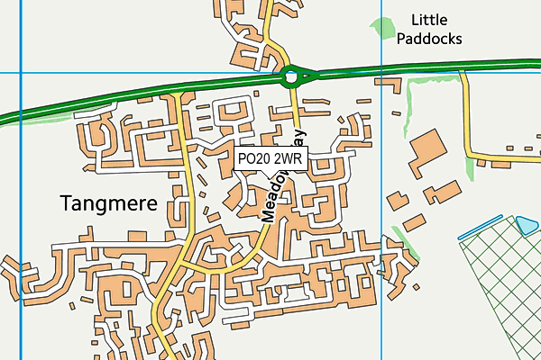PO20 2WR map - OS VectorMap District (Ordnance Survey) PO20 2WR map - OS VectorMap District (Ordnance Survey)