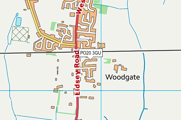 PO20 3GU map - OS VectorMap District (Ordnance Survey) PO20 3GU map - OS VectorMap District (Ordnance Survey)