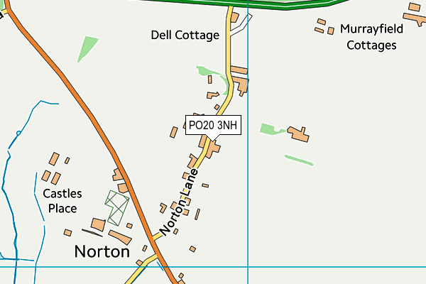 PO20 3NH map - OS VectorMap District (Ordnance Survey) PO20 3NH map - OS VectorMap District (Ordnance Survey)