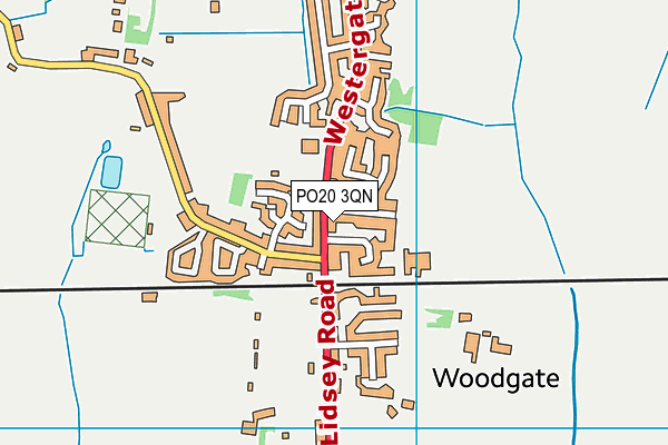 PO20 3QN map - OS VectorMap District (Ordnance Survey) PO20 3QN map - OS VectorMap District (Ordnance Survey)
