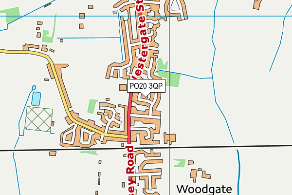 PO20 3QP map - OS VectorMap District (Ordnance Survey) PO20 3QP map - OS VectorMap District (Ordnance Survey)