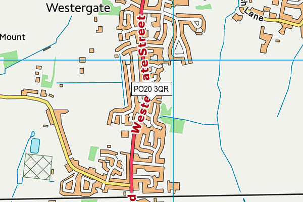 PO20 3QR map - OS VectorMap District (Ordnance Survey) PO20 3QR map - OS VectorMap District (Ordnance Survey)